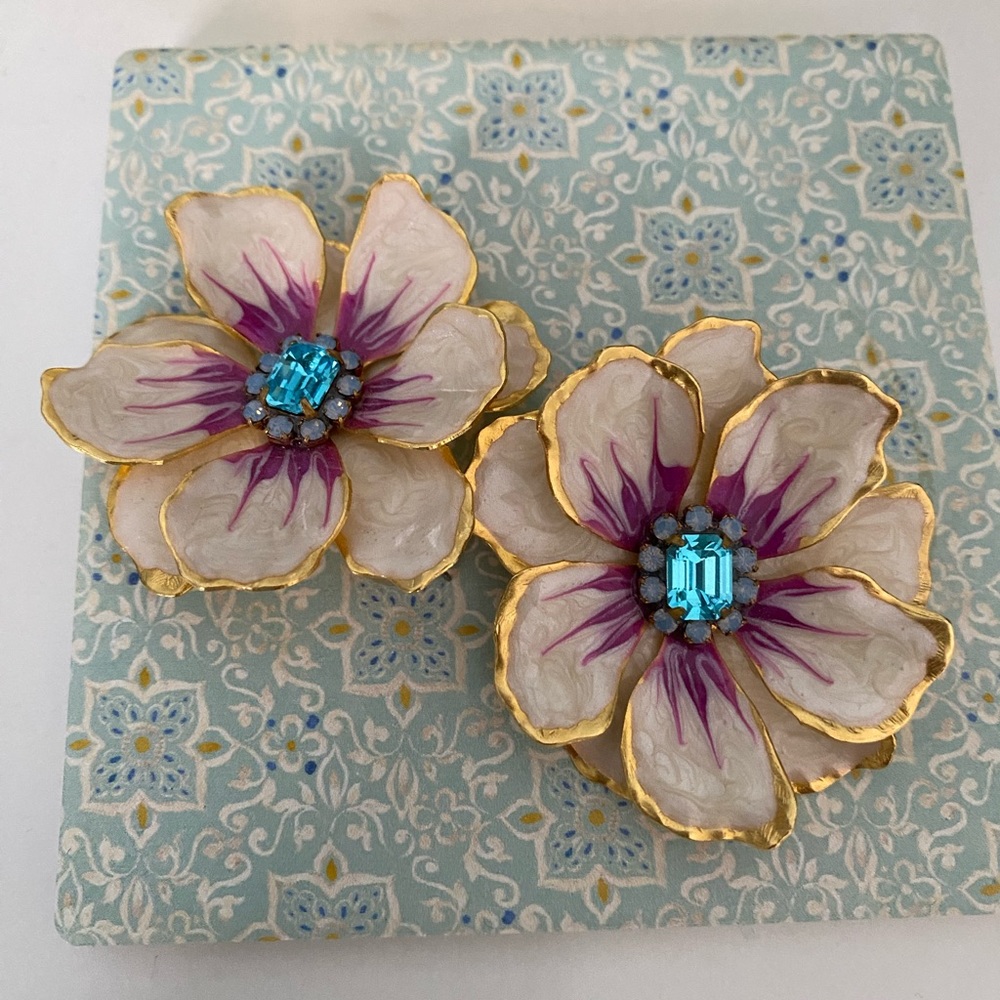 Pink Reef earrings